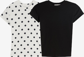 Bershka T-Shirt in Schwarz: Vorderseite