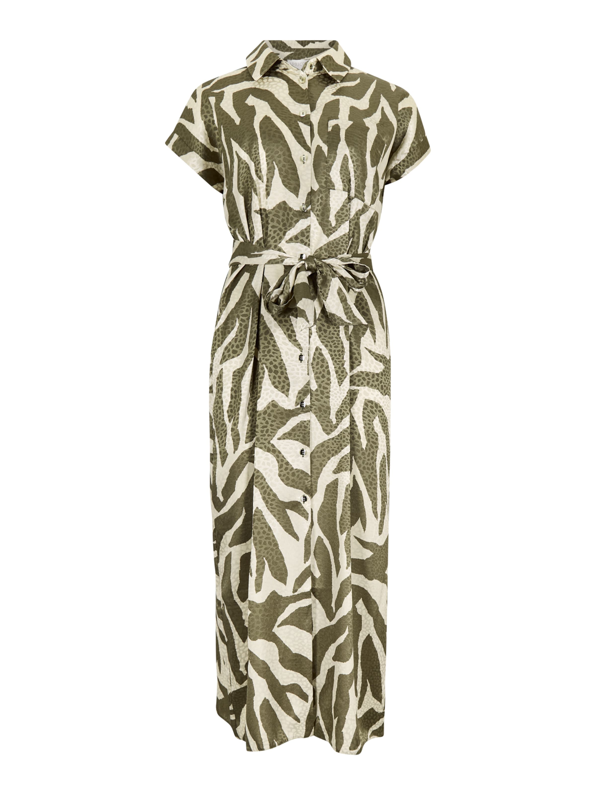 Robe ' ' Apricot en vert : devant