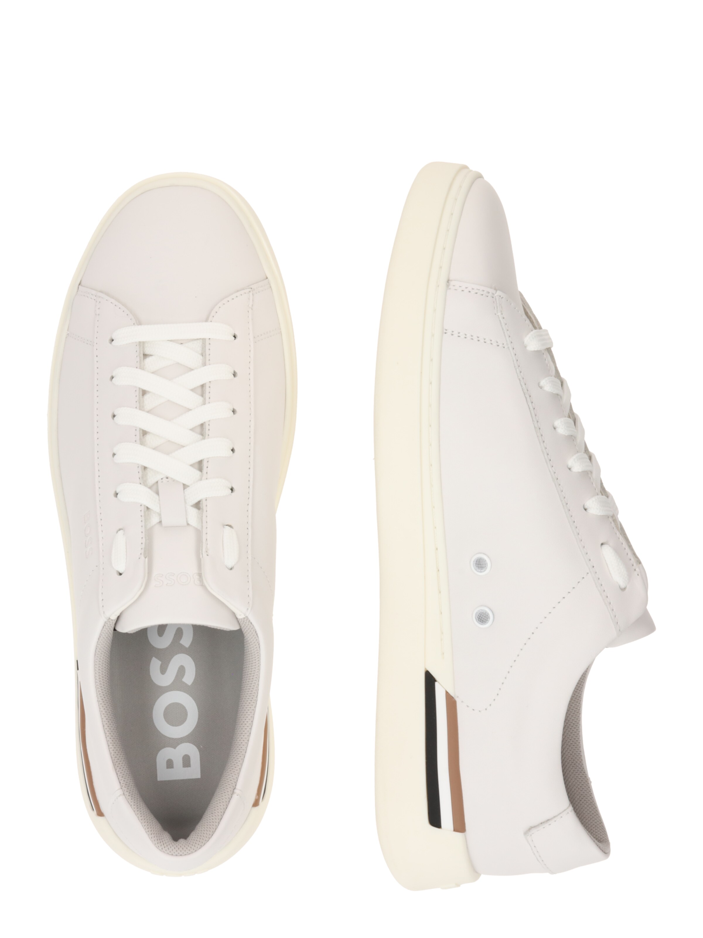 BOSS Nizke superge 'Clint' | bela barva