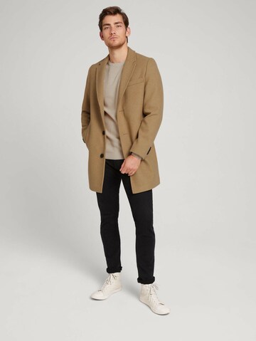 TOM TAILOR Pullover 'Fine' in Beige