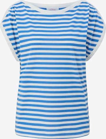 T-shirt s.Oliver en bleu : devant