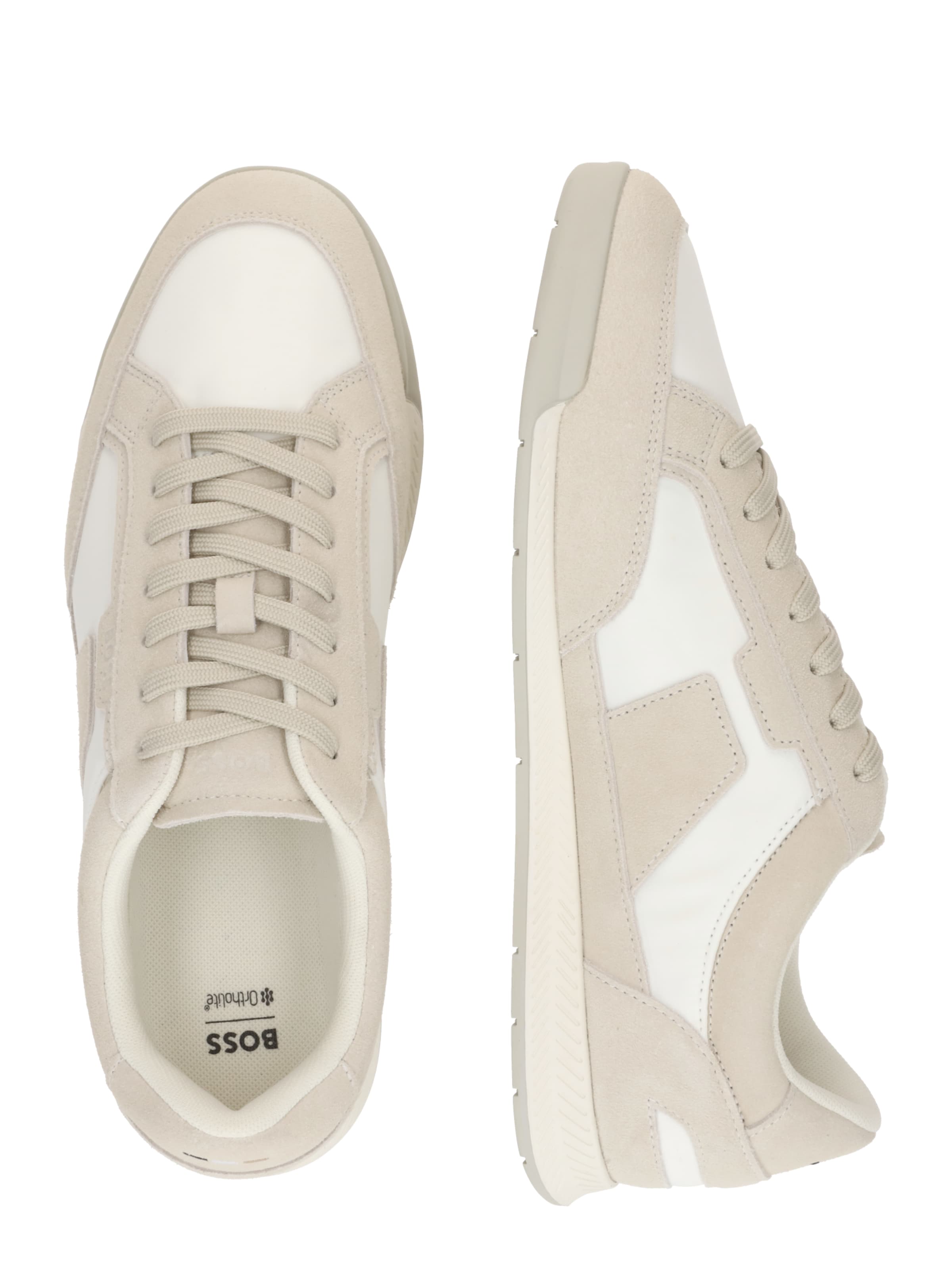 Baskets basses 'Nitan' BOSS en beige