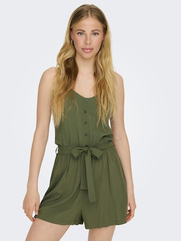 ONLY - Jumpsuit 'NOVA' en verde: frente