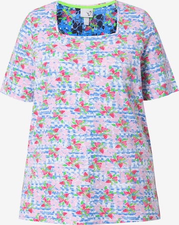 Ulla Popken Shirt in Roze: voorkant