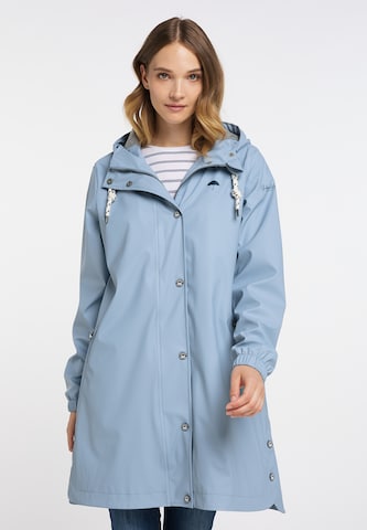 Manteau fonctionnel Schmuddelwedda en bleu : devant