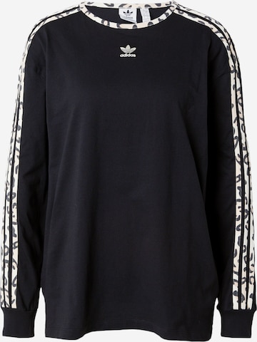 T-shirt ADIDAS ORIGINALS en noir : devant