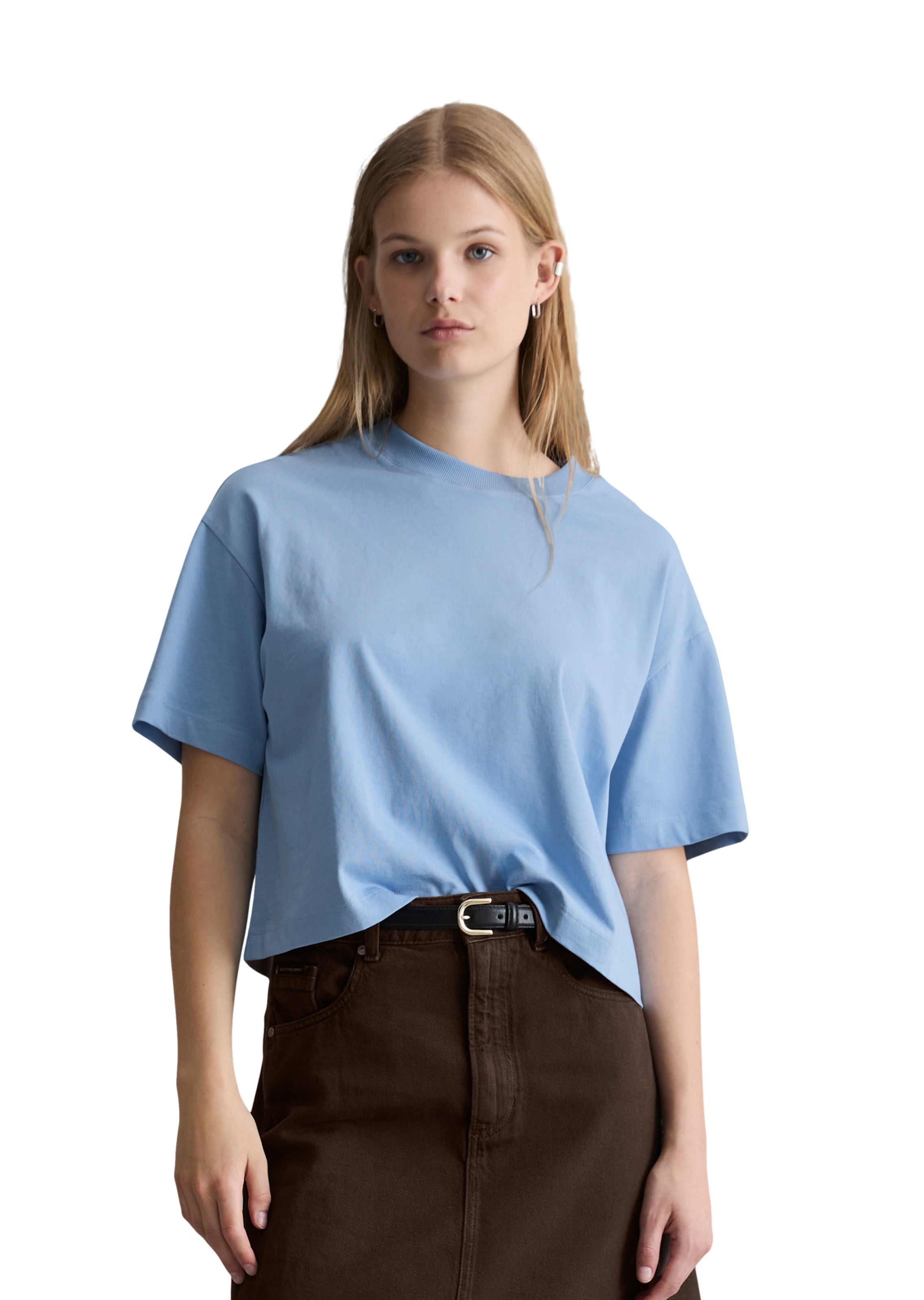 Marc O'Polo DENIM Shirt in Blauw: voorkant