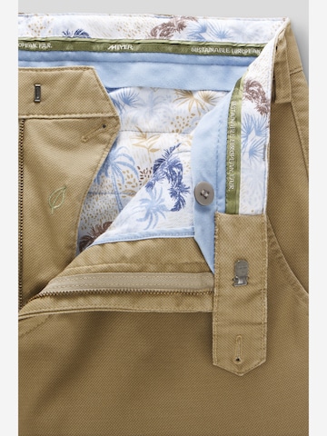 MEYER Regular Chino 'Bonn' in Bruin
