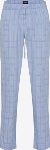 Pantalon de pyjama Hanro en bleu : devant