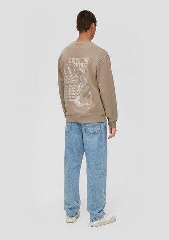 QS Sweatshirt in Beige