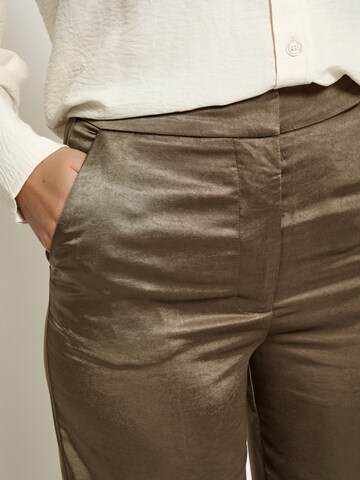 Loosefit Pantalon 'Ruby' Peppercorn en marron