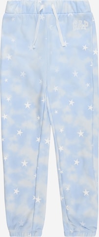 GAP Zúžený Kalhoty – modrá: přední strana