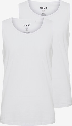 !Solid Functioneel shirt 'CASAL' in Wit: voorkant