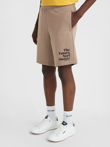 O'NEILL Loosefit Shorts 'Future Surf Society' in Braun