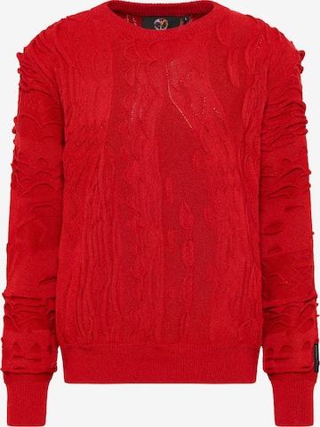 Carlo Colucci Sweater 'Dandaro' in Red: front