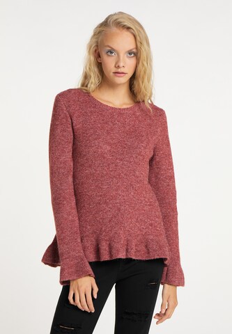 myMo ROCKS Sweater in Red: front