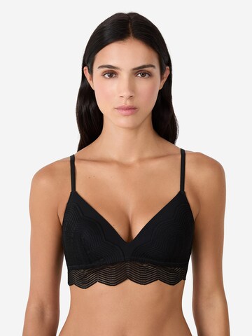 Triangolo Reggiseno 'ENVERGURE ' di ETAM in nero: frontale