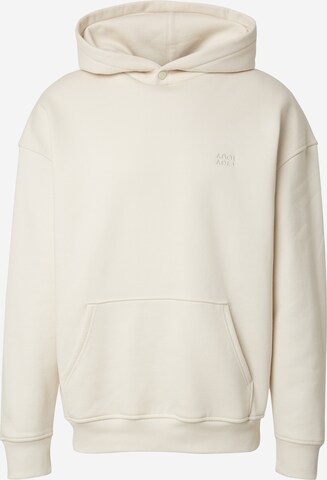 Sweat-shirt 'Segheneyti' ABOJ ADEJ en blanc : devant