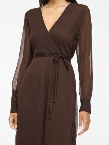 VILA Dress 'VIFalia' in Brown