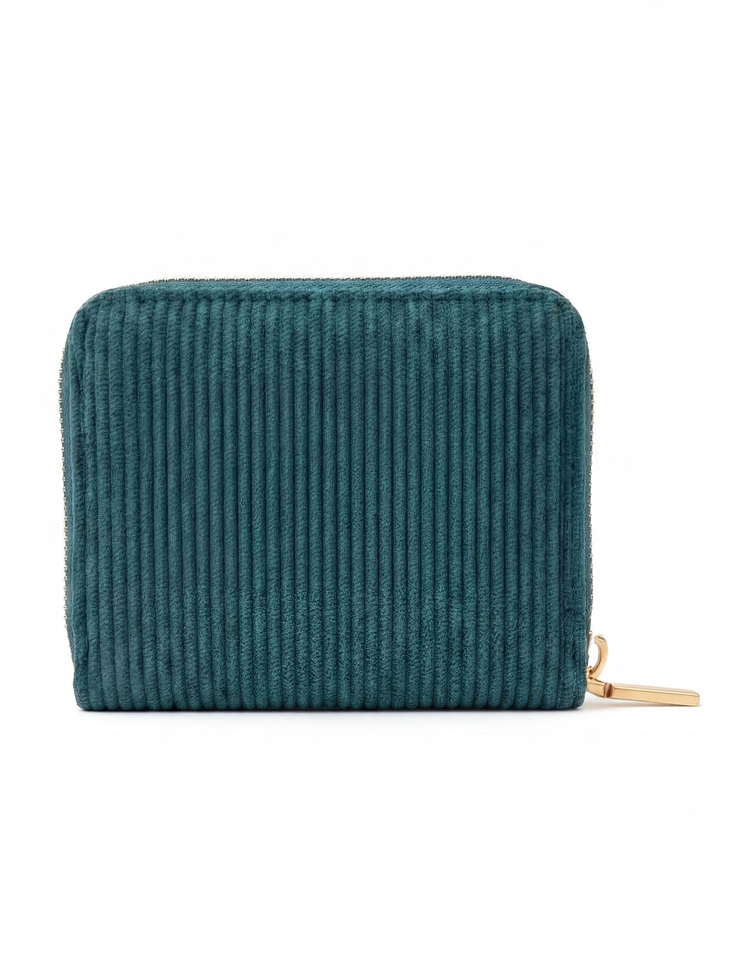 MILLYMILK® Wallet 'FONDO SMALL' in Green: front