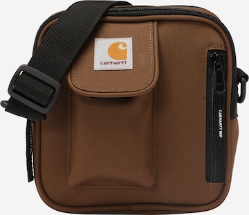 Carhartt WIP - Mala de ombro 'Essential' em castanho: frente