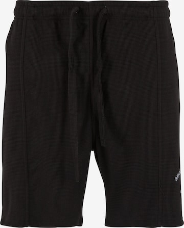 Another Cotton Lab Regular Housut värissä musta: etupuoli