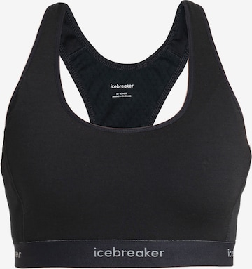 ICEBREAKER Bralette Sports Bra in Blue: front