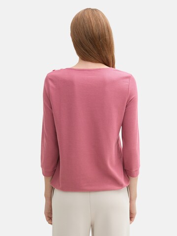 TOM TAILOR Shirt in Pink
