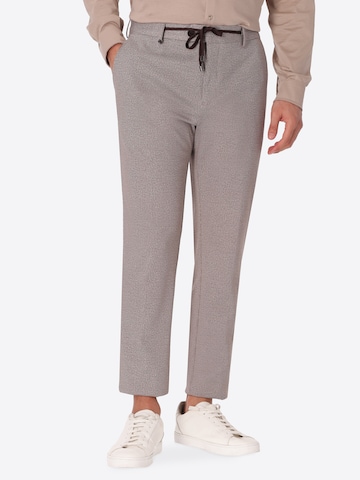 Regular Pantalon chino 'T. Prezzemolo' Distretto12 en gris : devant