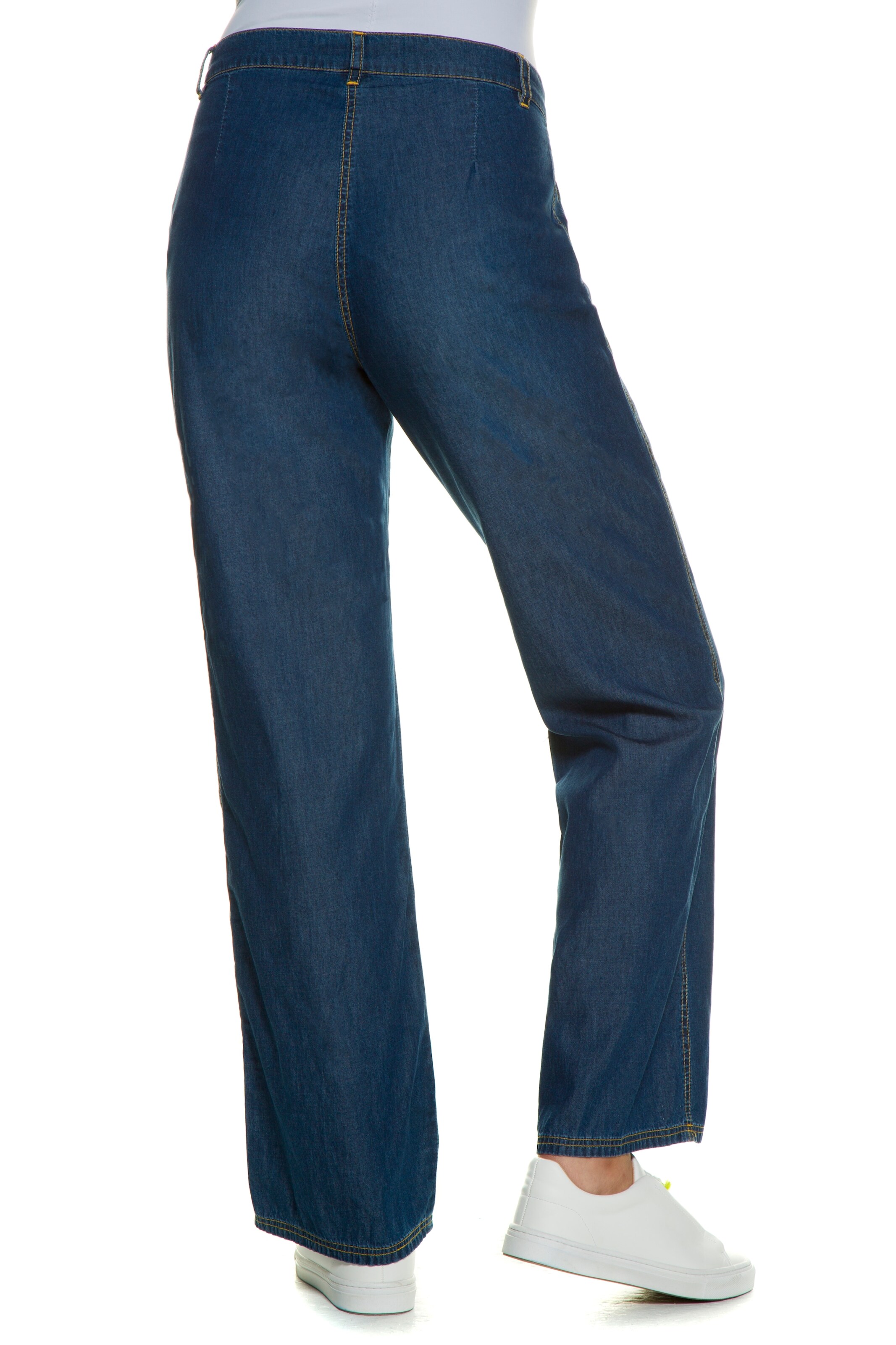 Ulla Popken Marlene Hose In Dunkelblau About You