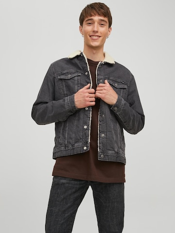 Veste mi-saison 'Jean' JACK & JONES en gris : devant