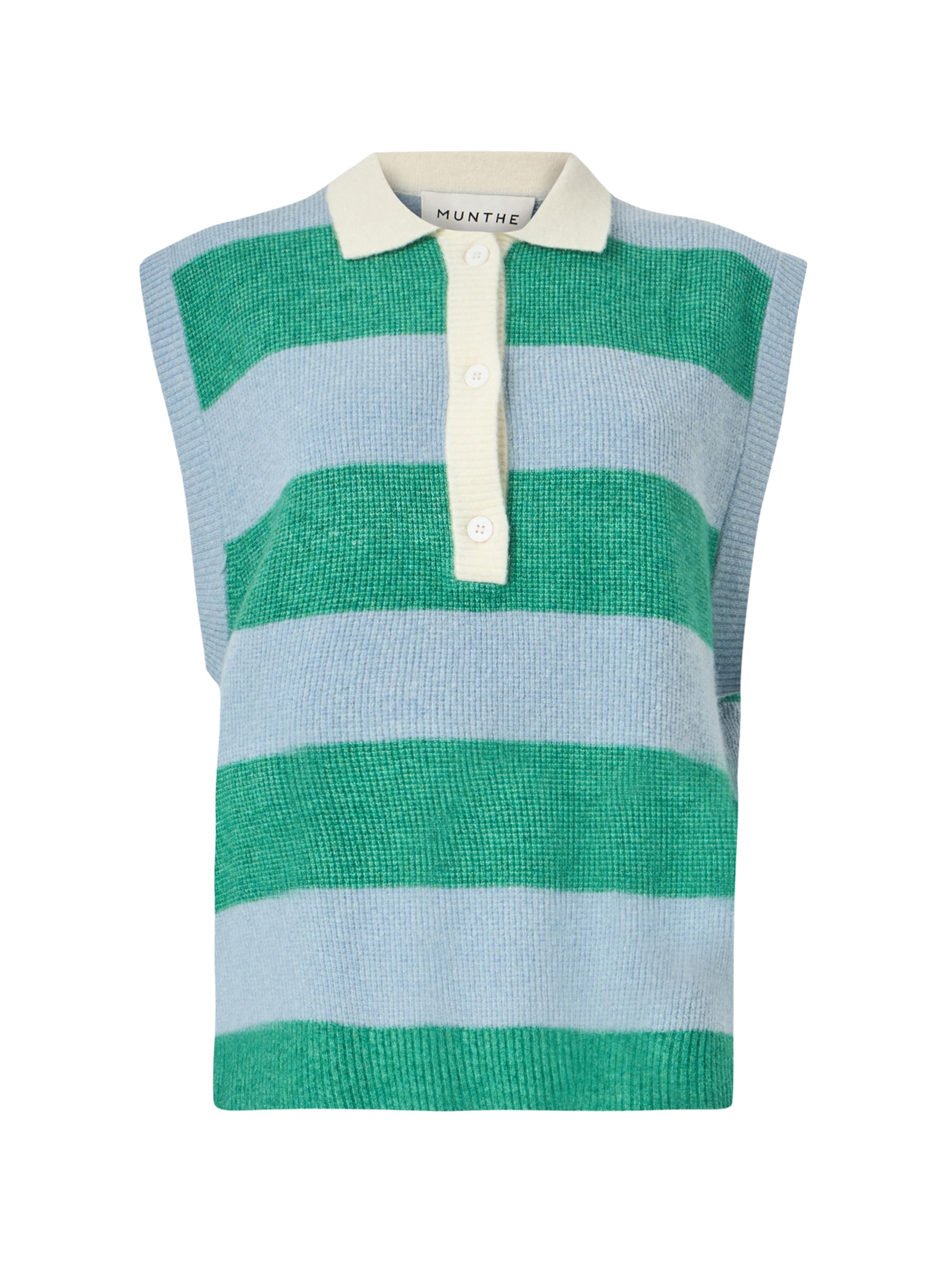 Munthe Pulóver 'BRACHA' - kék: elől