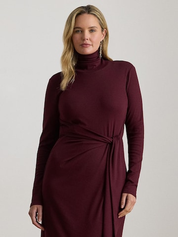 Lauren Ralph Lauren Plus Платье 'VAUREEN' в Красный