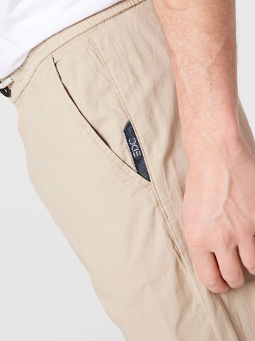 ESPRIT Zúžený Chino kalhoty – béžová