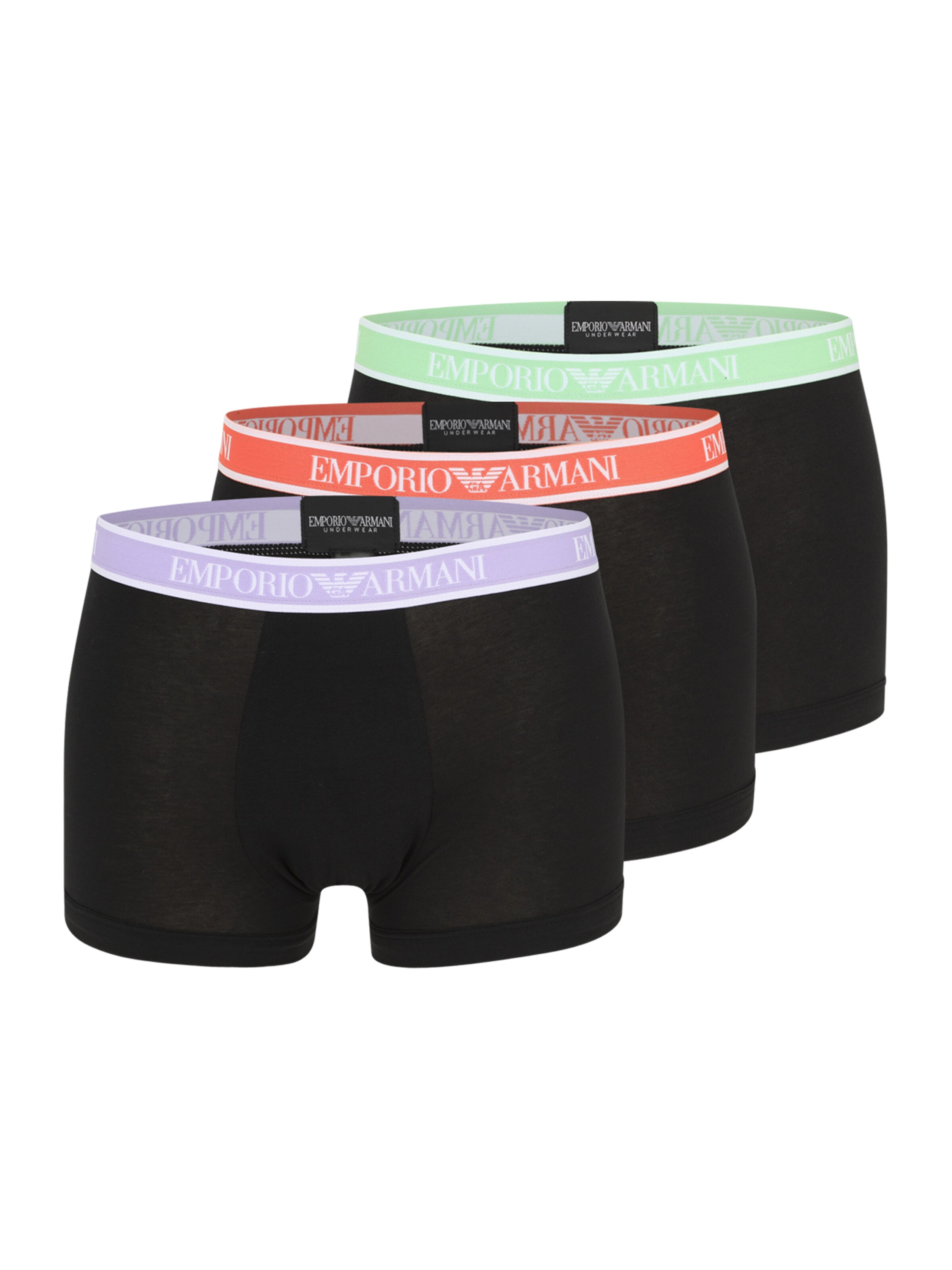 Emporio Armani Boxer shorts in Black: front