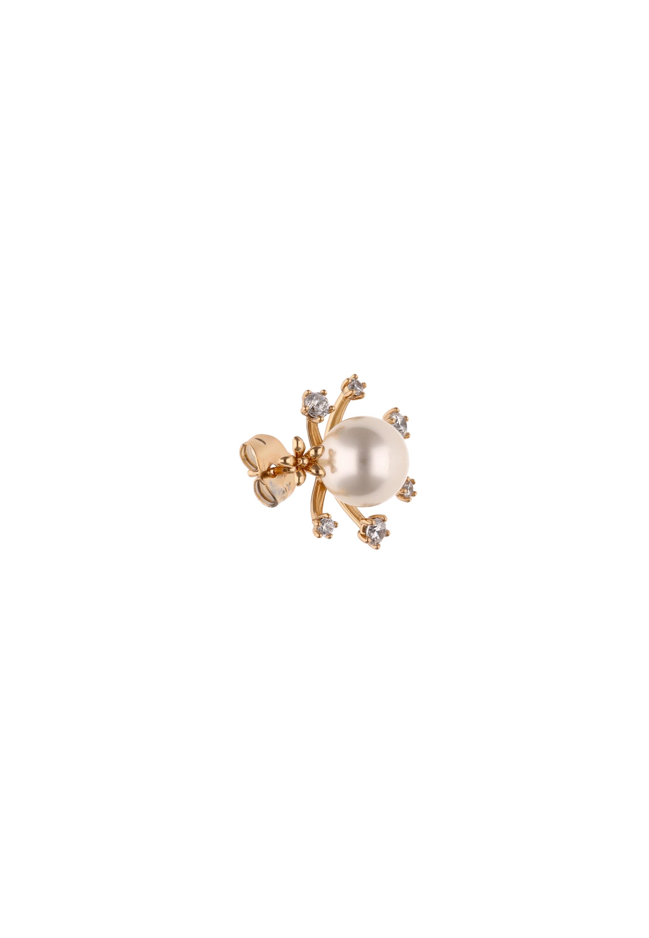 faina Earrings in Gold: front
