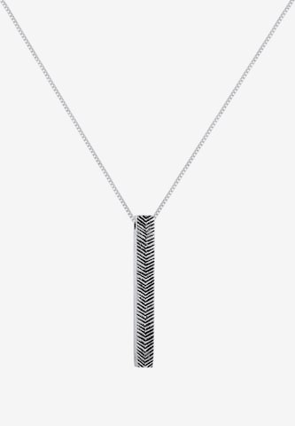 KUZZOI Ketting 'Geo' in Zilver