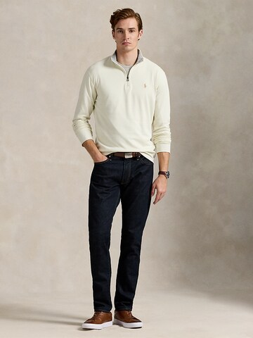 Bluză de molton de la Polo Ralph Lauren pe bej