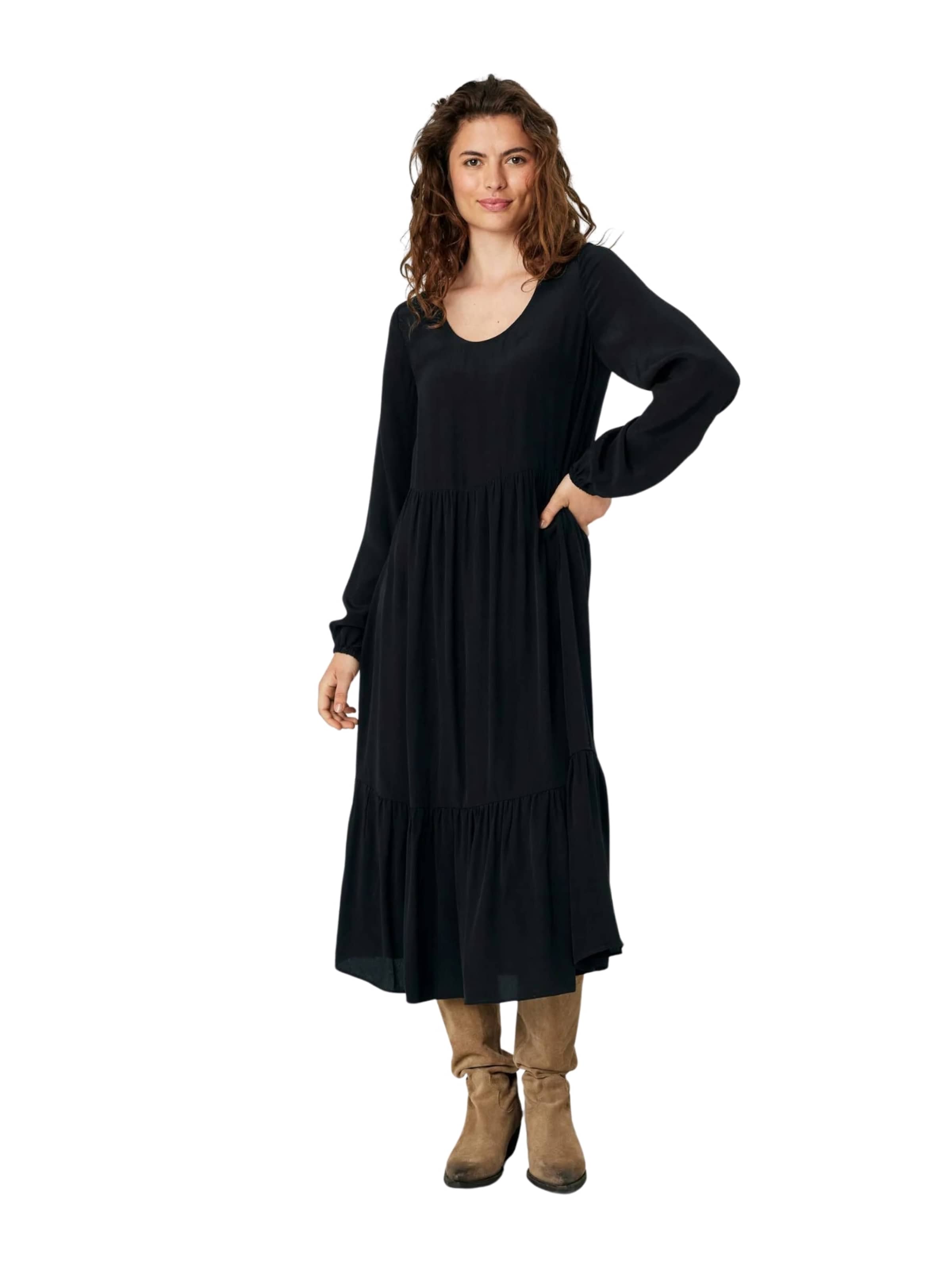 Noa Noa Šaty ' RosildaNN Dress ' – černá