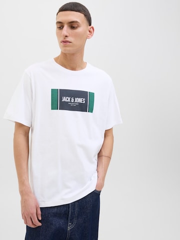 JACK & JONES Tričko 'JJHAYATO' - Biela