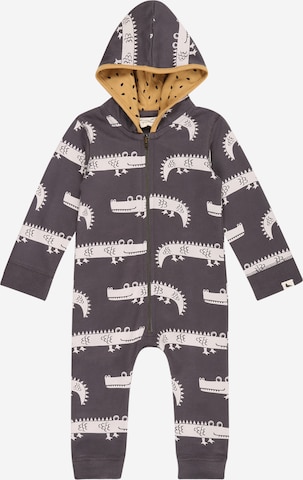 Turtledove London Dungarees 'CROC' in Grey: front