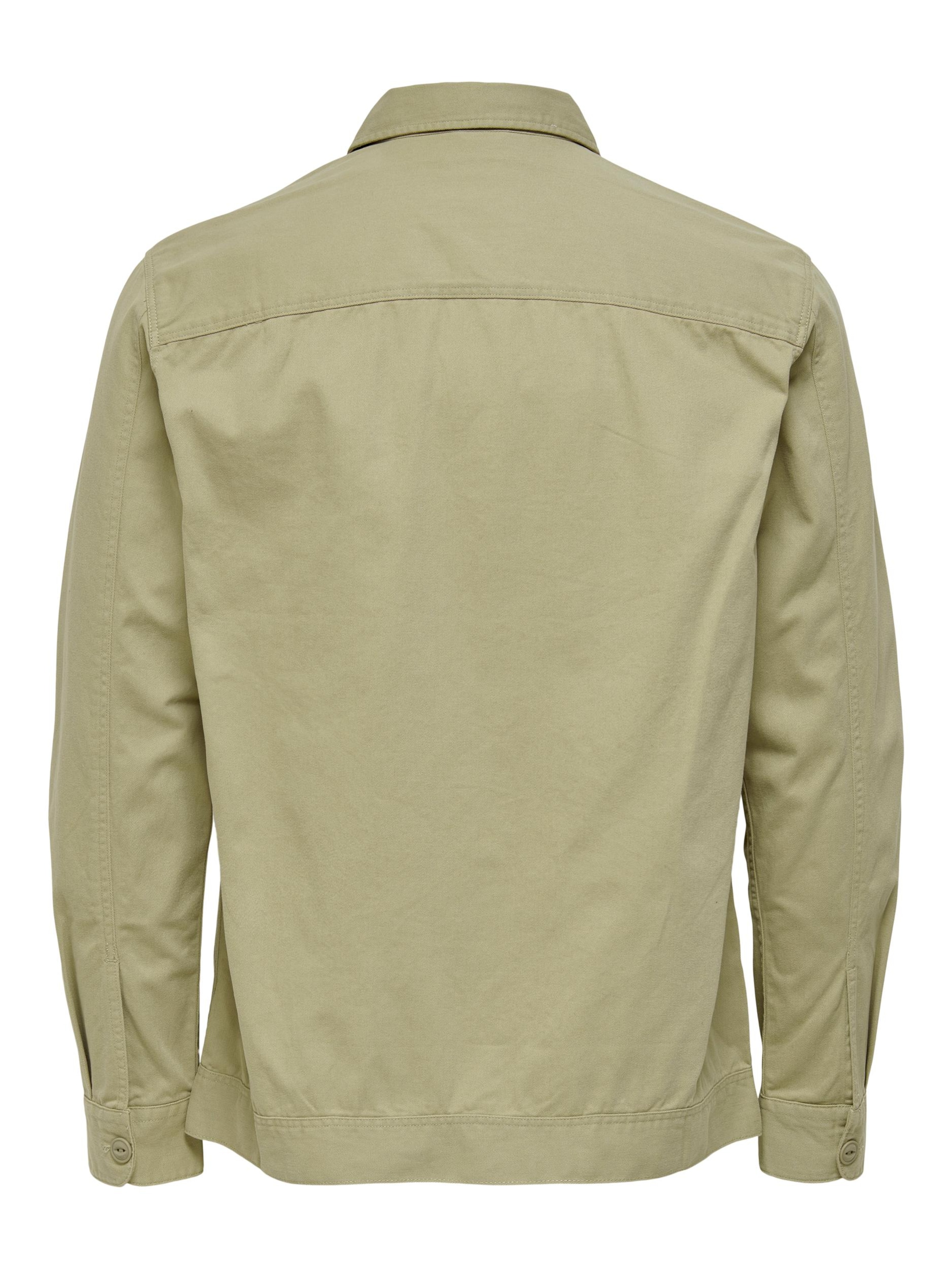 Only & Sons Средняя посадка Демисезонная куртка 'Silvio' в Серый