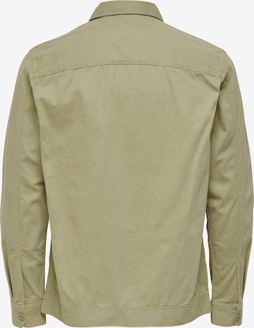 Only & Sons Regular fit Between-Season Jacket 'Silvio' in Grey