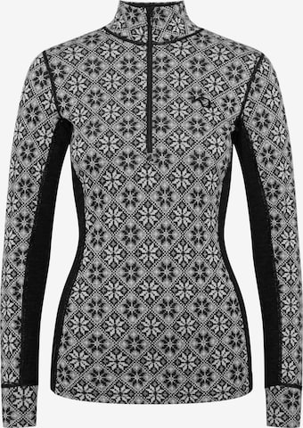 KariTraa Base Layer 'Rose' in Schwarz: Vorderseite