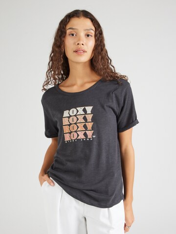 Tricou 'OCEAN AFTER' de la ROXY pe gri: față