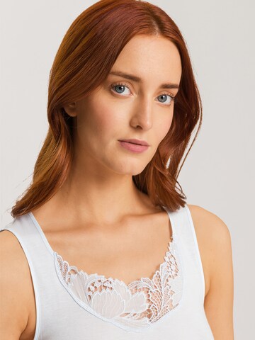 Hanro - Top ' Anne ' em azul