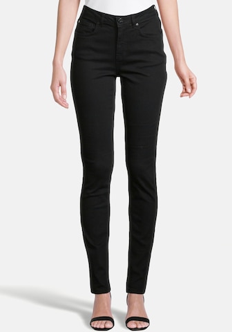 TAMARIS Skinny Jeans in Black: front