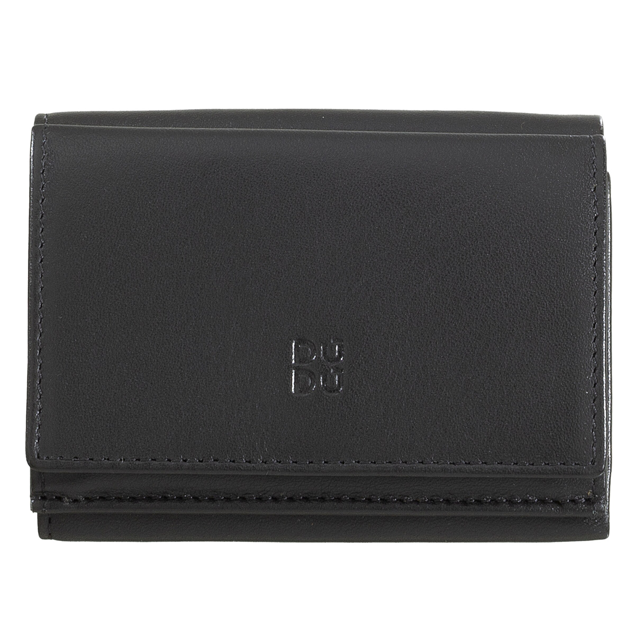 DuDu Wallet in Black: front