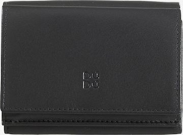 DuDu Wallet in Black: front