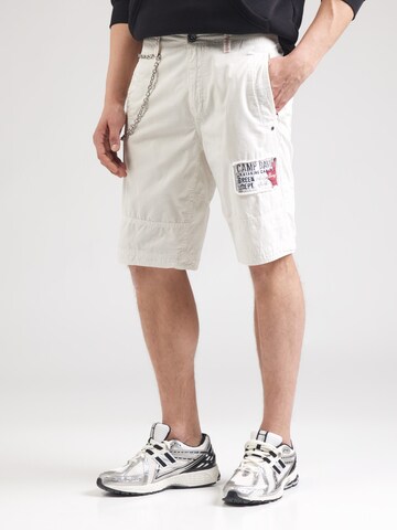 CAMP DAVID Regular Pants in Beige: front